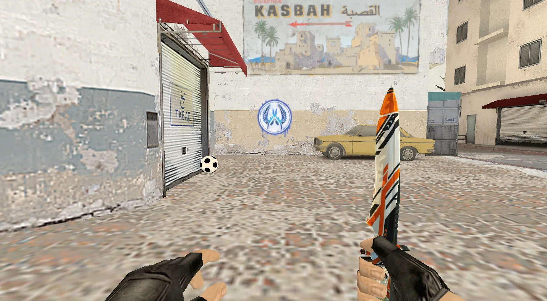 Скриншот  Граффити «Страж» для CS 1.6 - Уникальные элементы из CS:GO