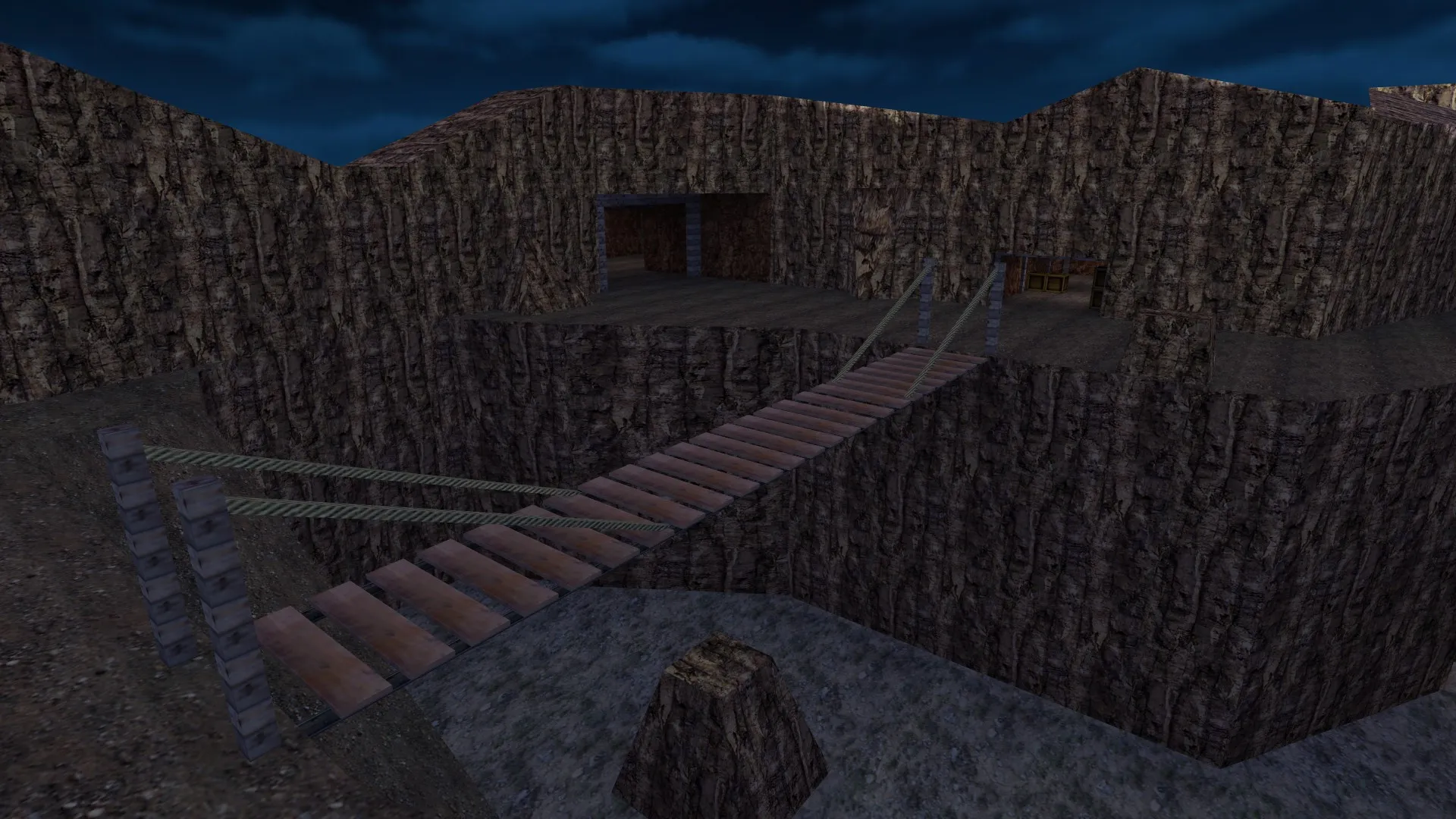 Скриншот  Карта «tfc_nightmare» для CS 1.6: Обзор и стратегии