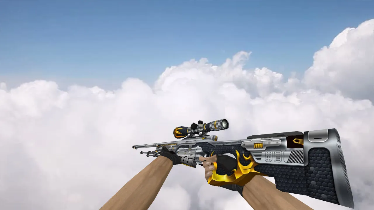 Скриншот Модель «AWP Star Fantasy» для CS 1.6 - уникальный скин