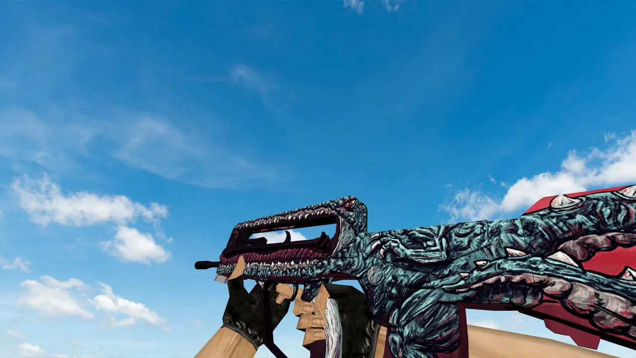 Скриншот Модель Famas Man-Eater для CS 1.6 - Подробная информация