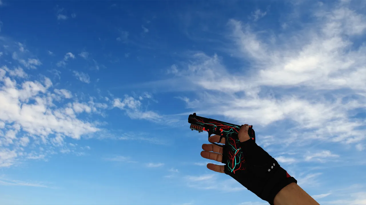 Скриншот  Пак моделей оружия из CS GO для CS 1.6: v_, p_, w_, звуки, анимация осмотра и качество текстур