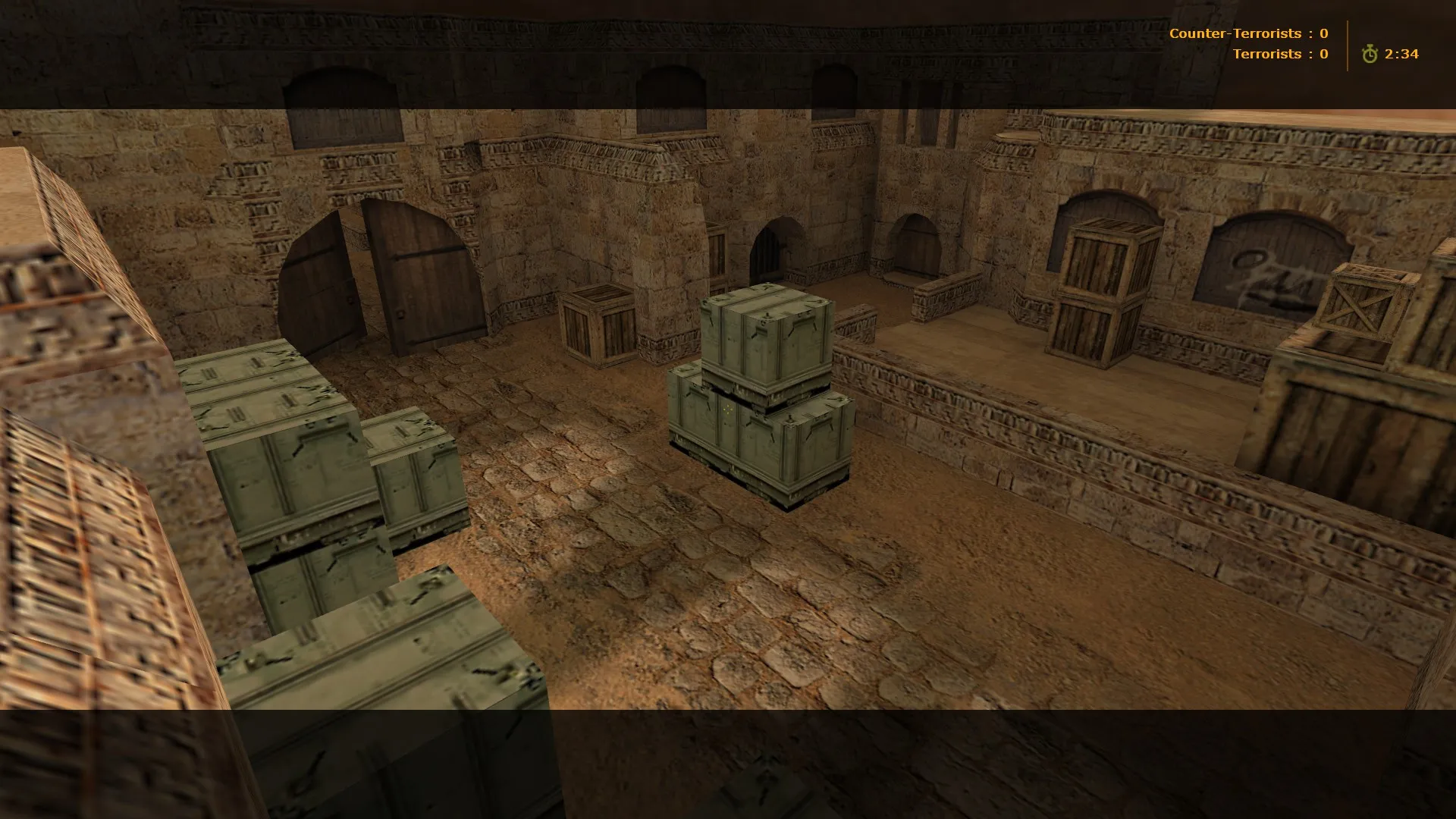 Скриншот  de_dustier карта для CS 1.6: точки, баланс сторон, .nav для ботов и оптимизация wpoly/epoly