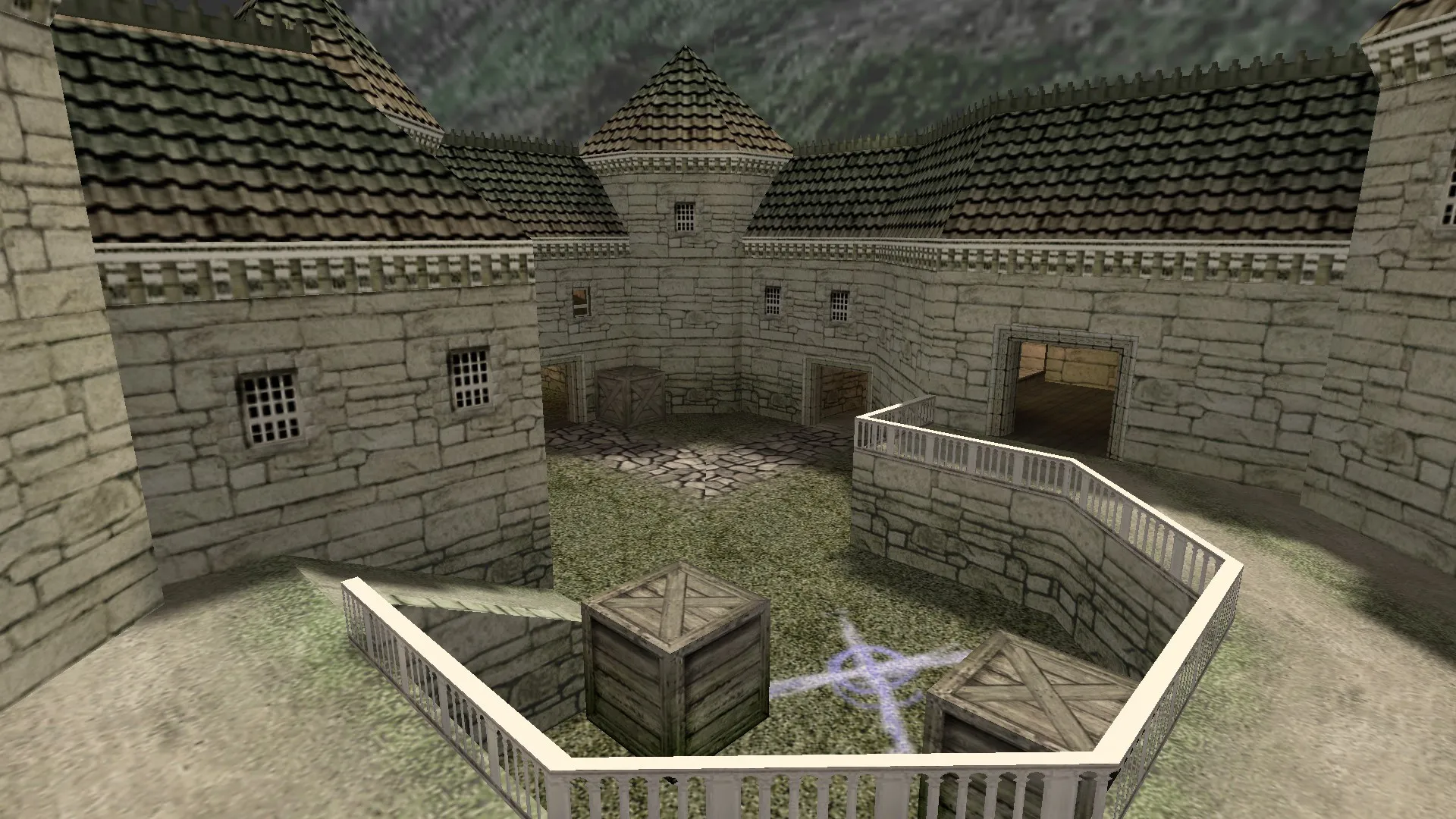 Скриншот  de_deliverance для CS 1.6: тактика за CT/T, точки, .nav, оптимизация wpoly/epoly и баланс сторон