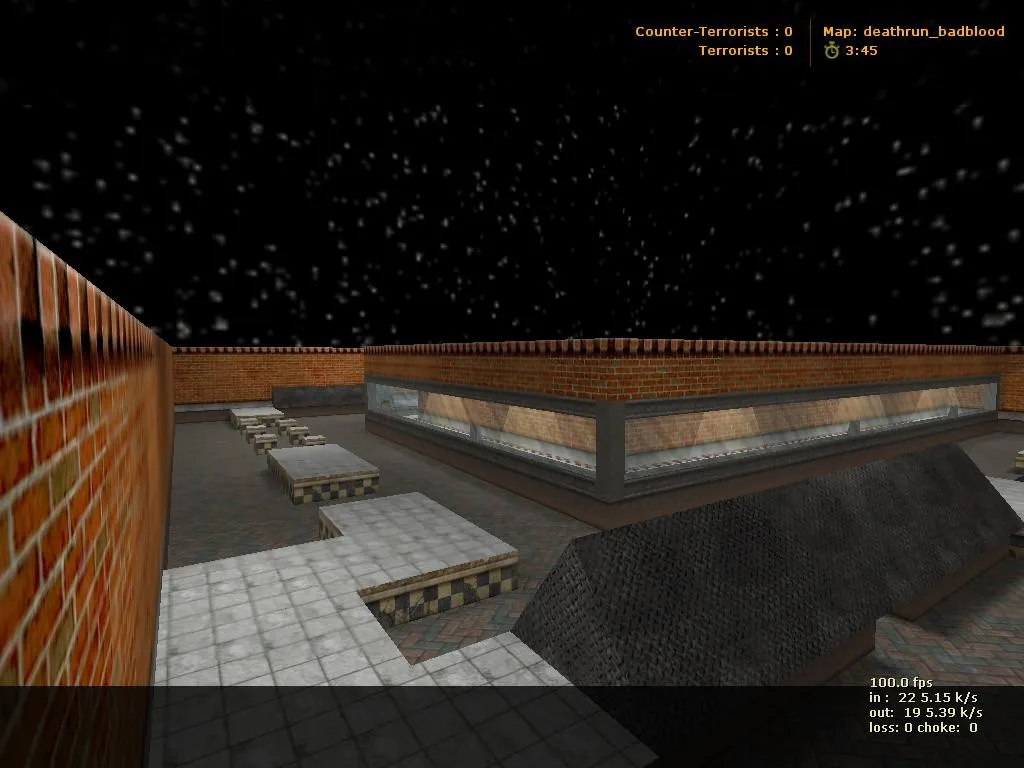 Скриншот Карта «deathrun_badblood» для CS 1.6