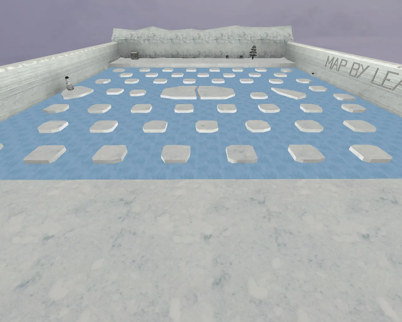 Скриншот  Карта 35hp_ice для CS 1.6: ножи, баланс сторон, точки и .nav для ботов