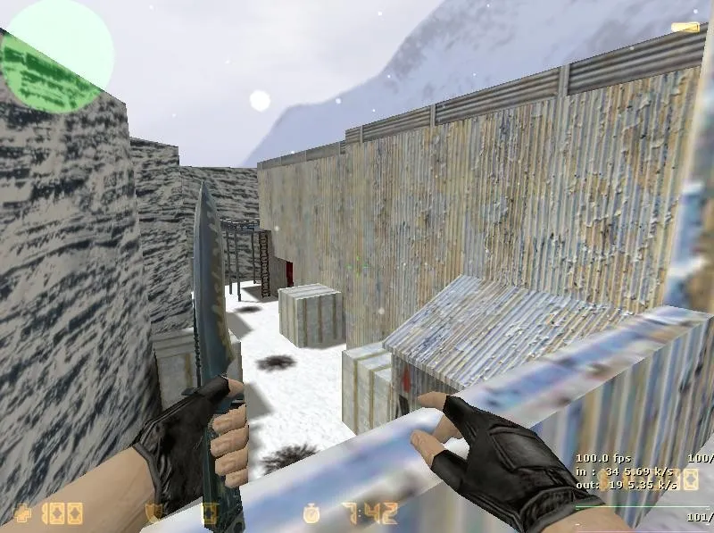 Скриншот  Карта de_frozen_remix для CS 1.6: точки, баланс сторон, .nav и оптимизация wpoly/epoly