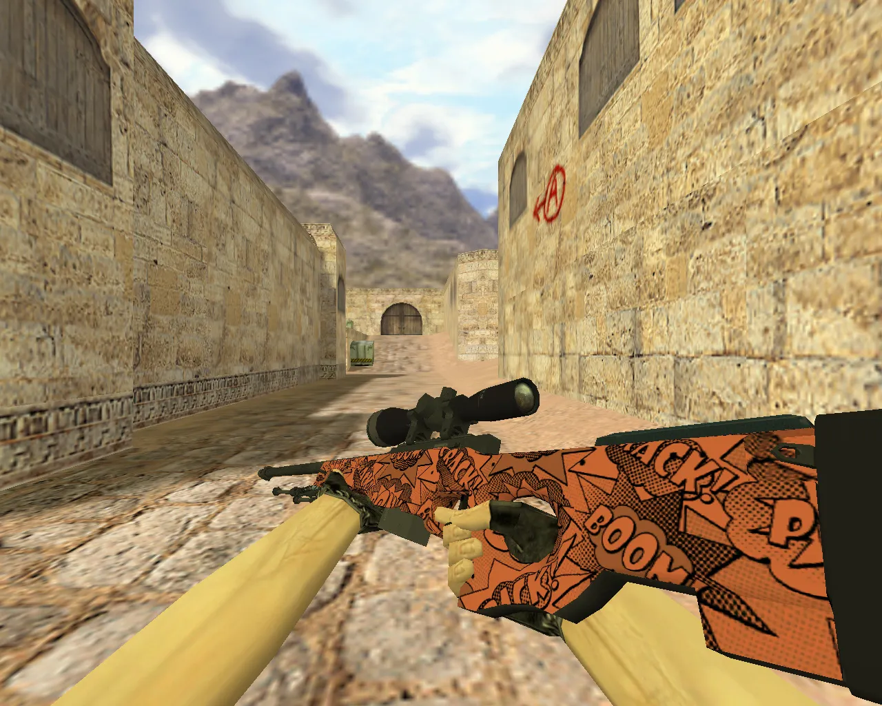 Скриншот Модель AWP Бах для CS 1.6: Качество и Уникальность