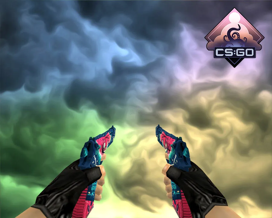 Скриншот Dual Berettas | Плод воображения (Melondrama) для CS 1.6