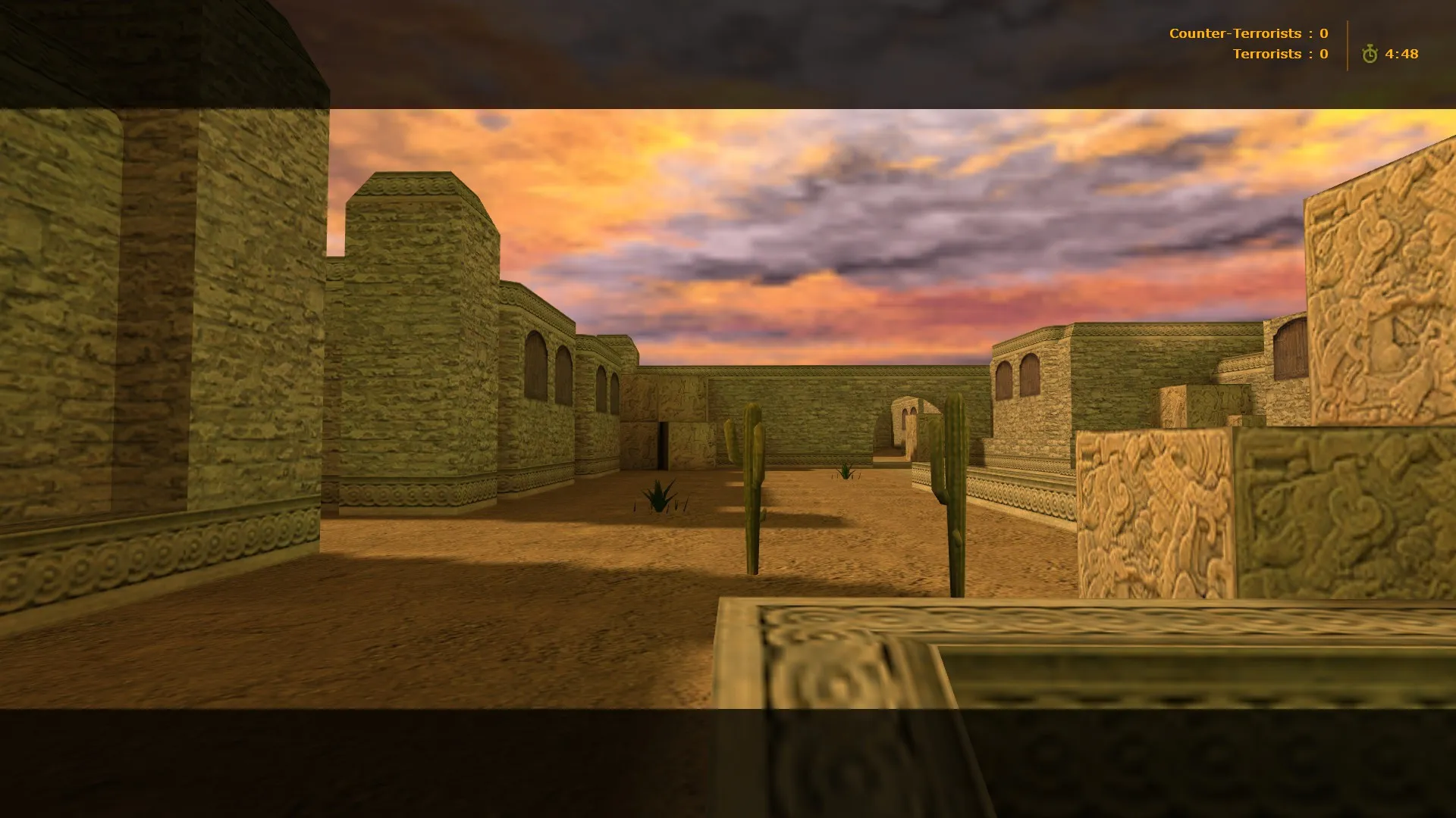 Скриншот  Карта de_dustaz для CS 1.6: точки, маршруты, .nav для ботов и оптимизация wpoly/epoly