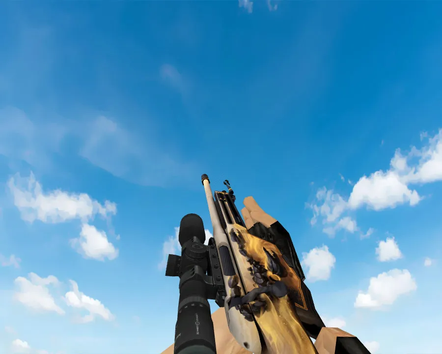 Скриншот SSG 08 | Жало смерти (Death Strike) для CS 1.6 – Модели оружия