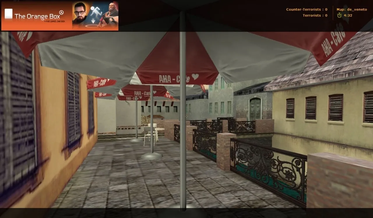 Скриншот Карта de_veneto для CS 1.6: Тактика и особенности