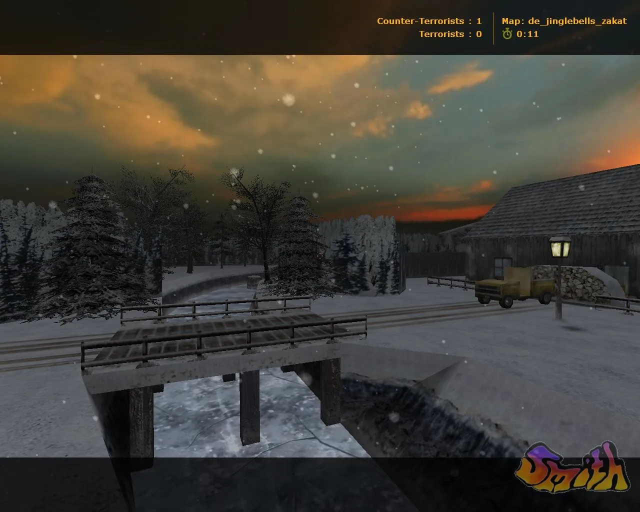 Скриншот  Карта «de_jinglebells_zakat» для CS 1.6 - Скачать и играть