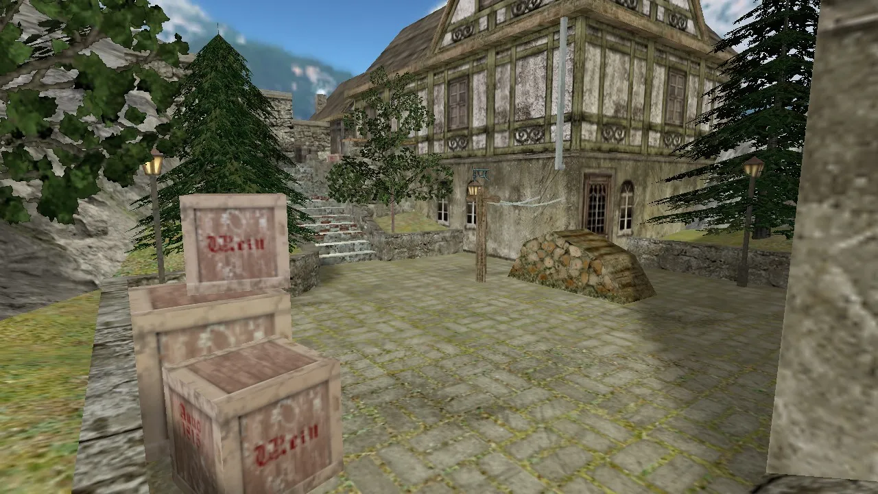 Скриншот Карта de_0815_alps для CS 1.6: тактика сторон, точки, .nav для ботов и оптимизация wpoly/epoly