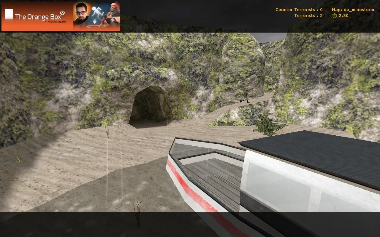 Скриншот  Карта de_minestorm для CS 1.6 - Тактическое сражение в минном аду