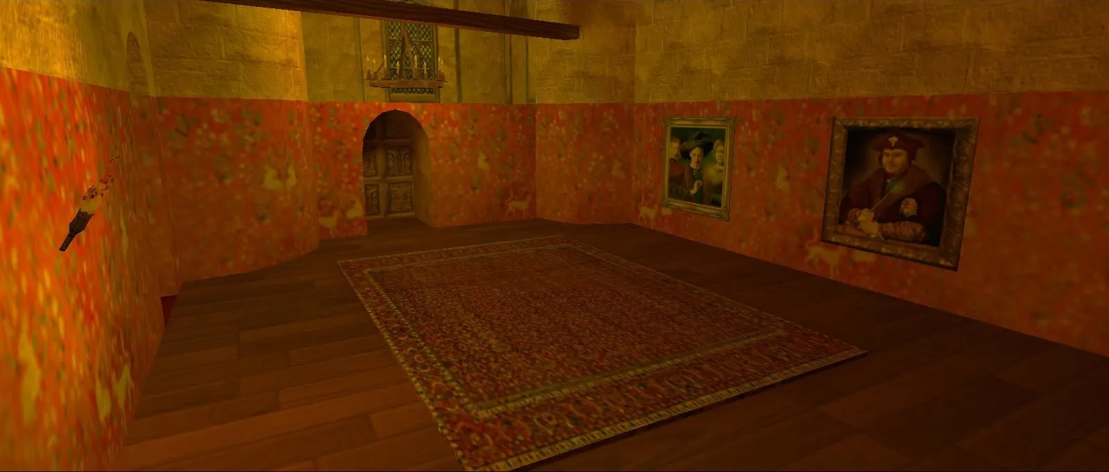 Скриншот  Карта deathrun_hogwarts для CS 1.6: deathrun-режим, точки, маршруты, .nav и оптимизация wpoly/epoly