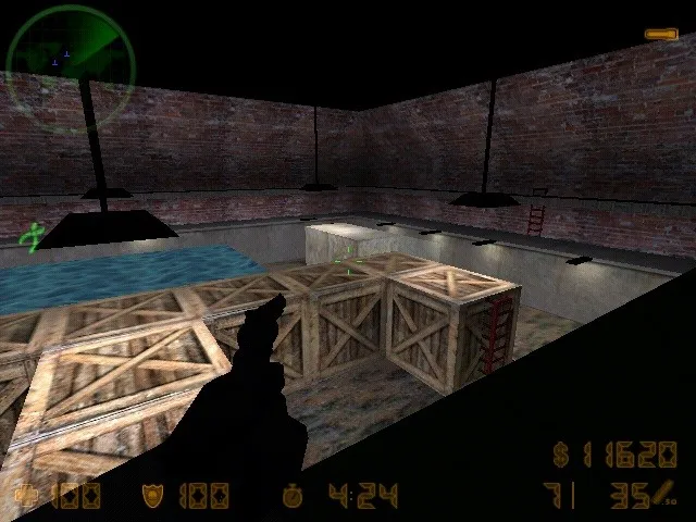 Скриншот Карта de_boxes для CS 1.6: точки, маршруты, .nav для ботов, оптимизация wpoly/epoly