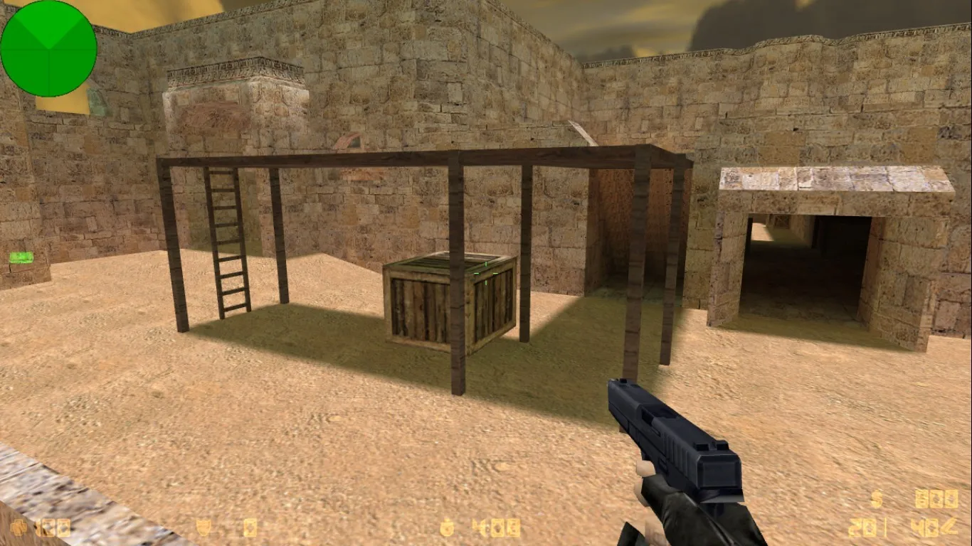 Скриншот  Карта de_hungun_dust3 для CS 1.6 - Тактическое превосходство