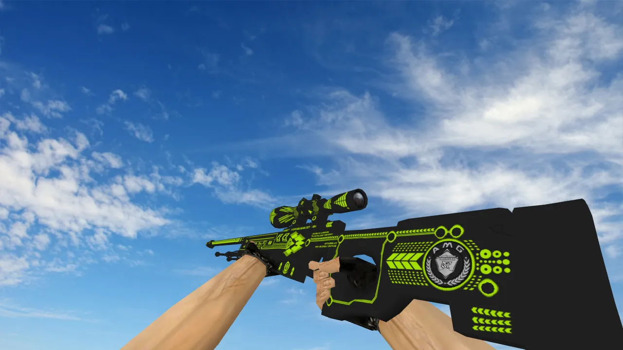 Скриншот Модель «AWP Machine» для CS 1.6 - Высокое качество и уникальность