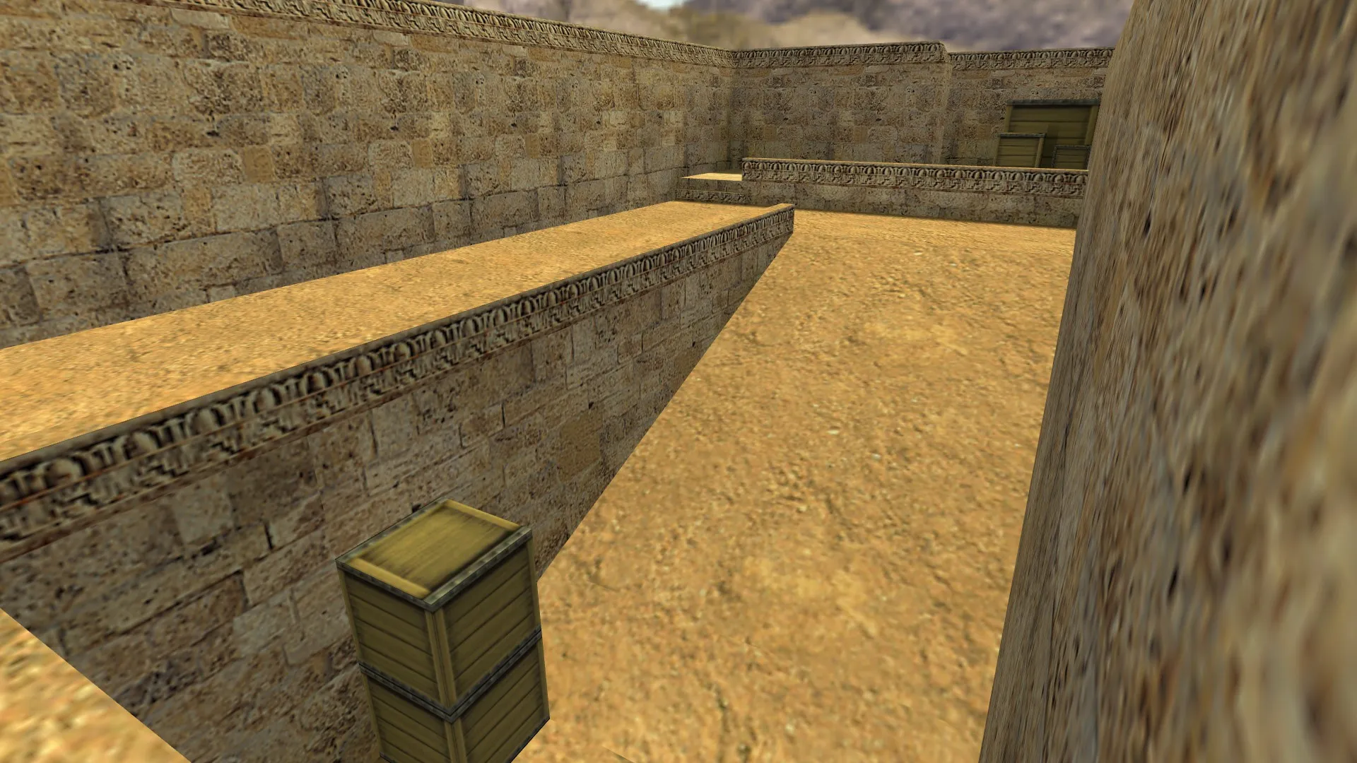 Скриншот de_2storydust для CS 1.6: обзор карты, тактика сторон, оптимизация и .nav для ботов