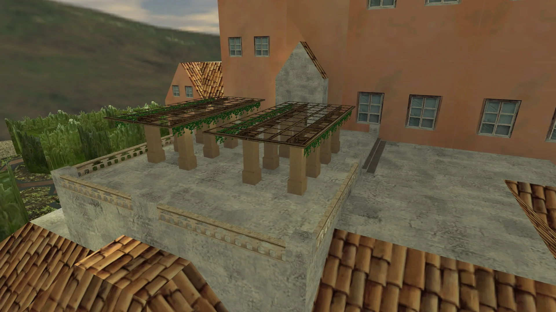 Скриншот  Карта de_tot для CS 1.6 - Тактические возможности и баланс сторон