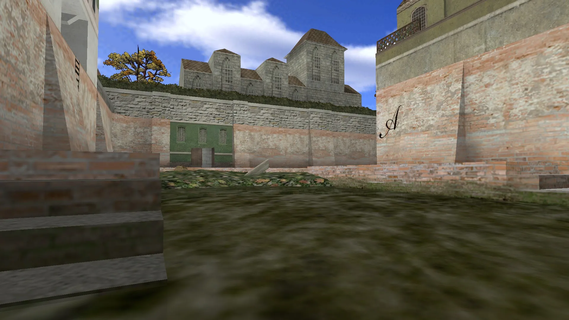 Скриншот  Карта de_flow_b4 для CS 1.6: точки, раскидки, навигация ботов и оптимизация wpoly/epoly