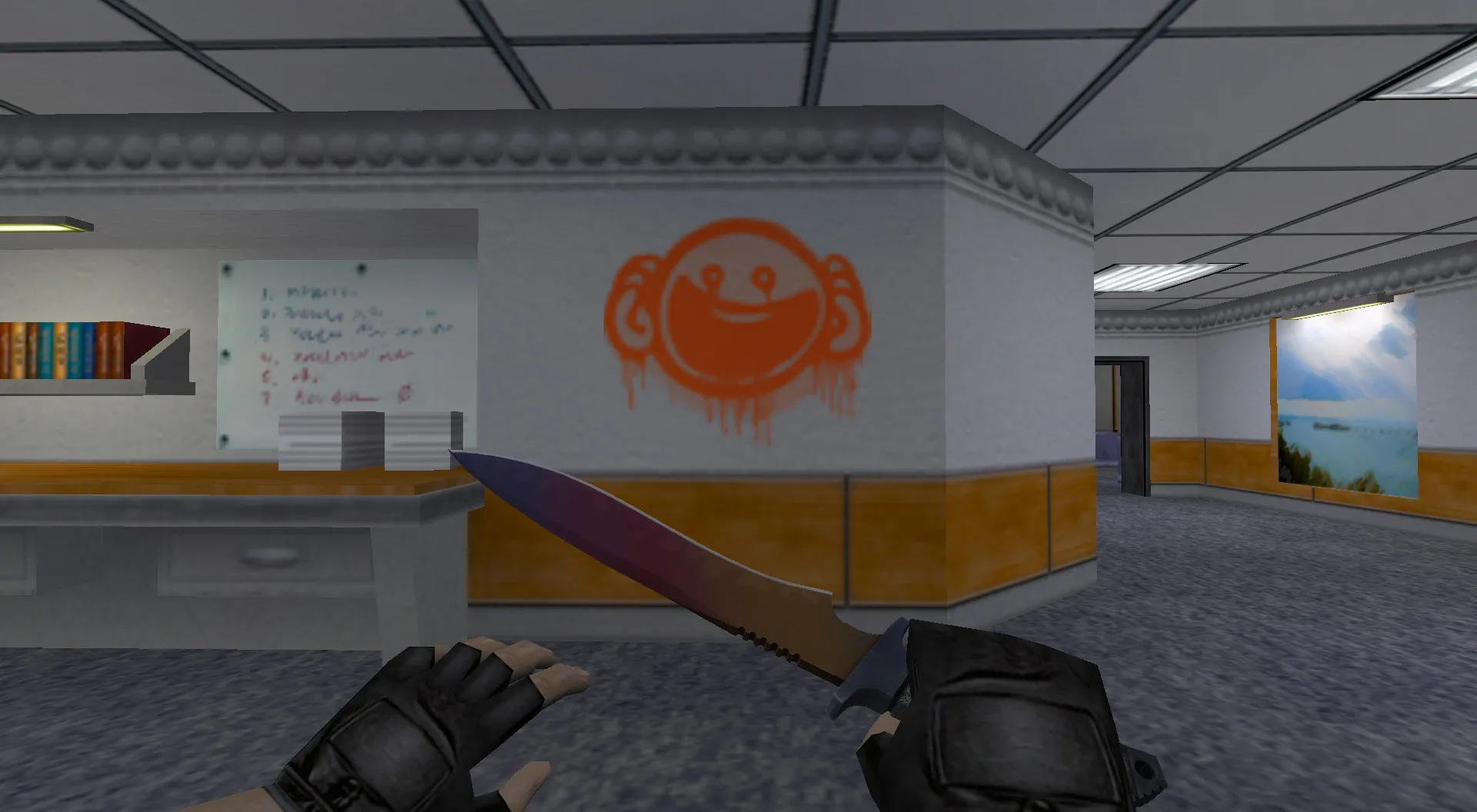 Скриншот Граффити «ОМГ» для CS 1.6 — Уникальный стиль из CS:GO