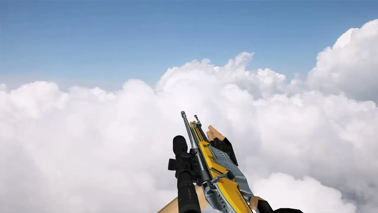 Скриншот Модель SSG-08 Supercharged для CS 1.6 | Уникальная графика и анимация