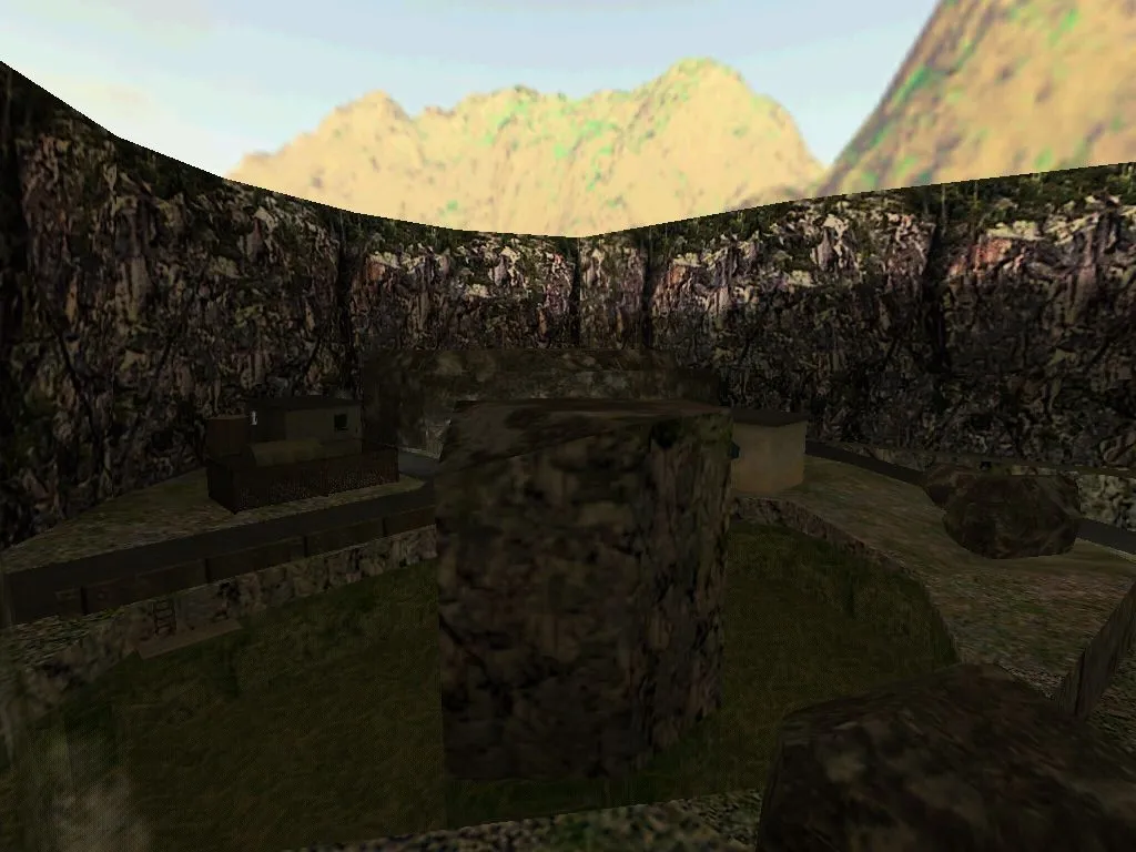 Скриншот  Карта de_sunrise для CS 1.6 - Тактические возможности и детали