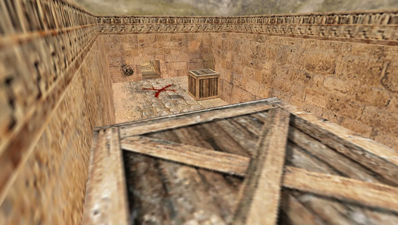 Скриншот  Карта de_sdust для CS 1.6 - Тактические возможности и оптимизация