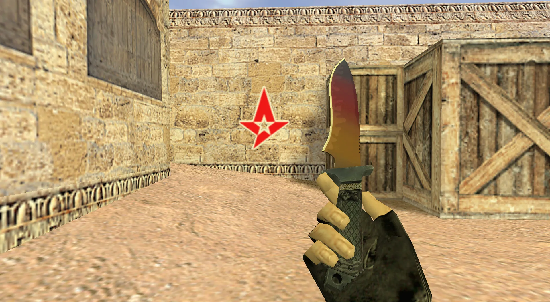 Скриншот Граффити «Astralis Logo» для CS 1.6 – Украсьте свою игру!