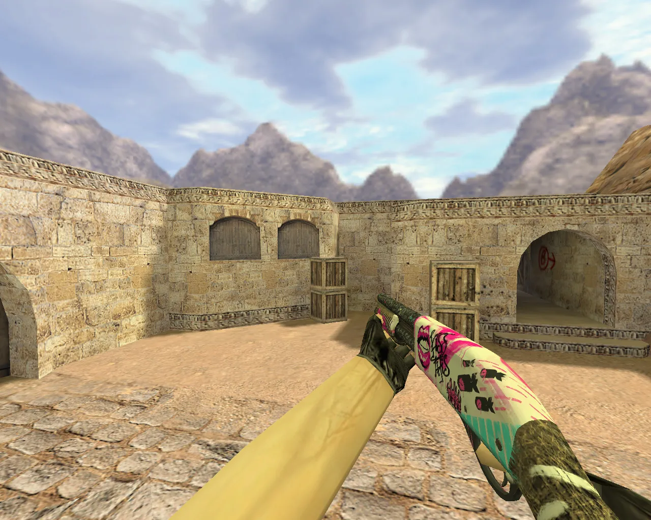 Скриншот Модель «Sawed-off Принцесса пустошей» для CS 1.6