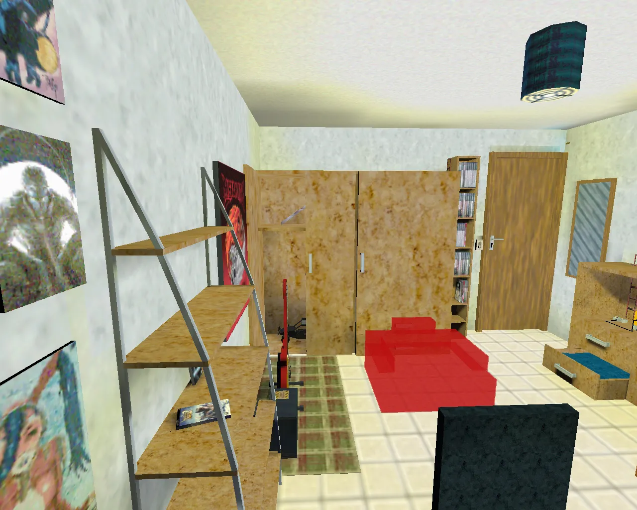 Скриншот  Карта de_rats_zeusroom для CS 1.6 - Тактическое преимущество