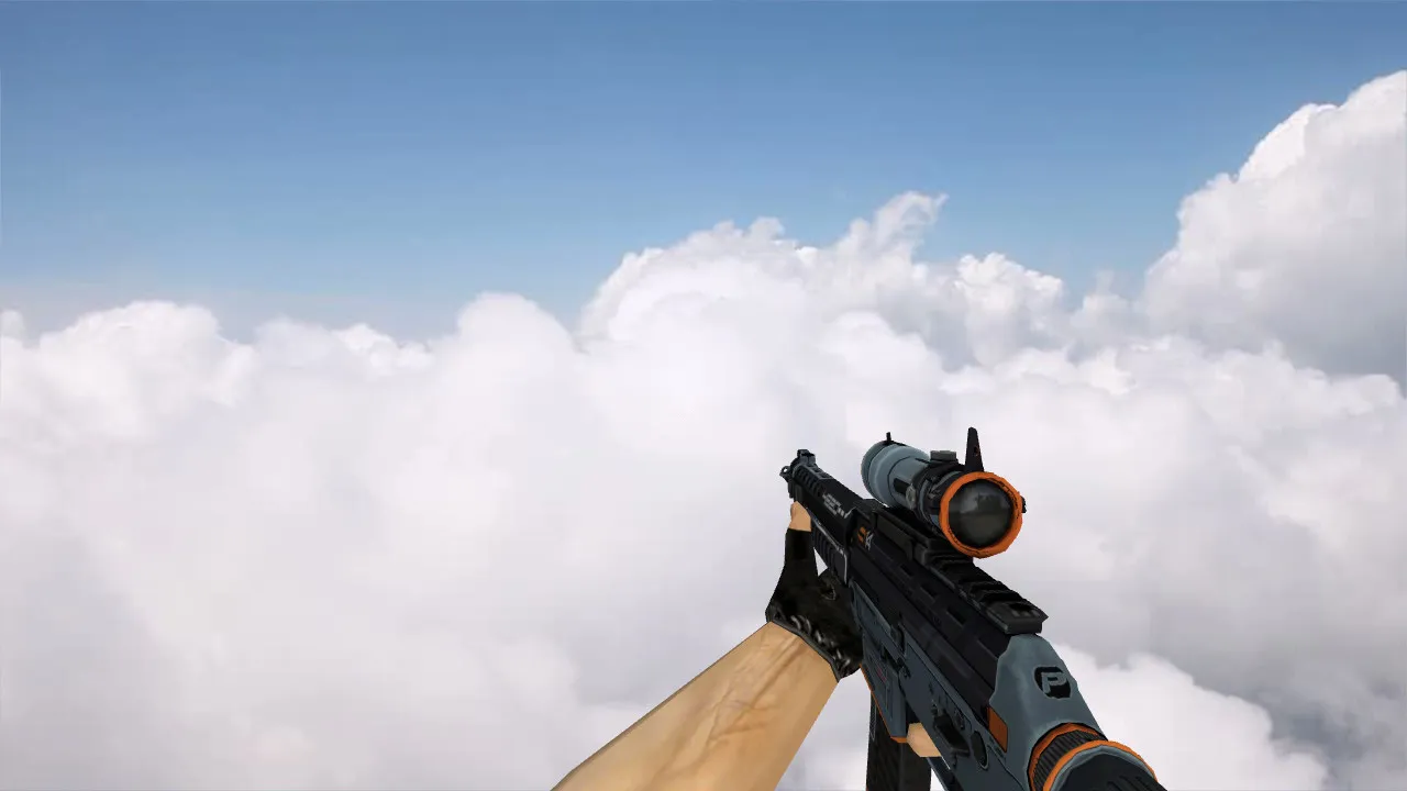 Скриншот Модель SG-553 'Фантом' для CS 1.6 - Качество и Дизайн