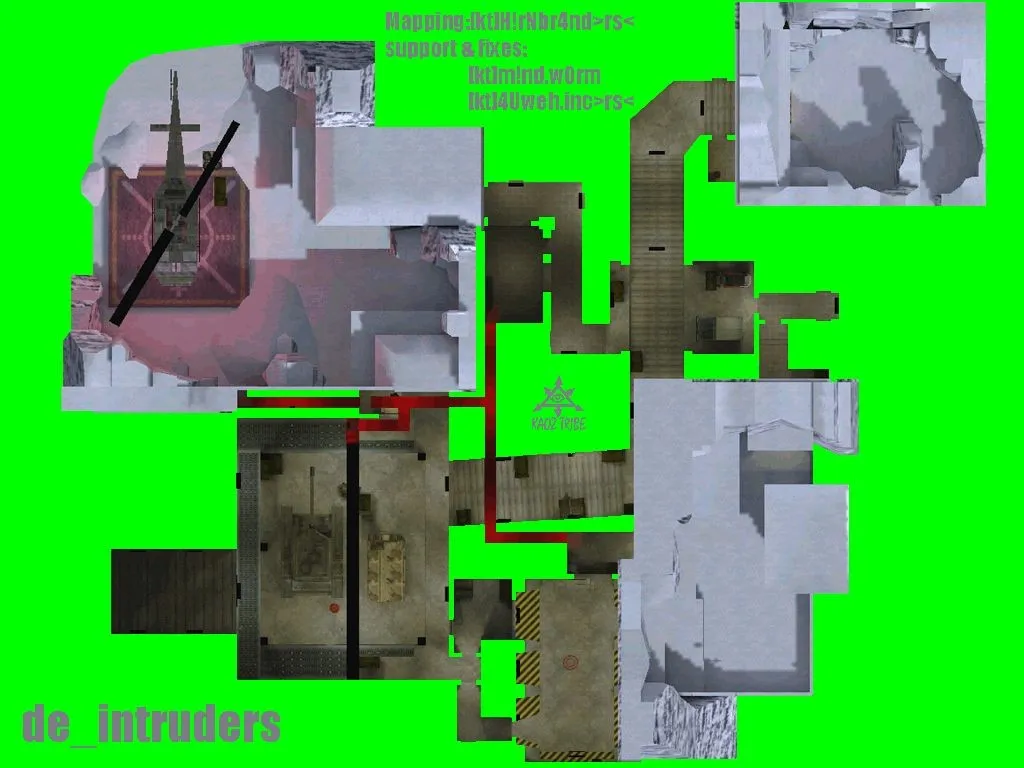 Скриншот  Карта «de_intruders» для CS 1.6 — Скачать и играть