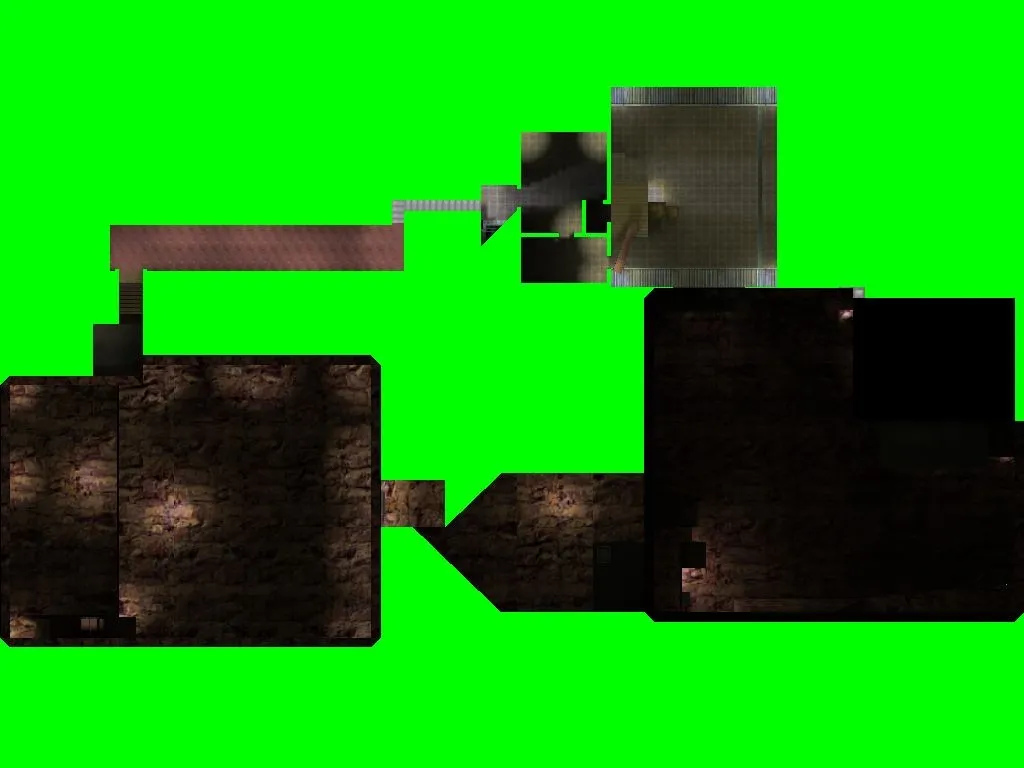 Скриншот  Карта de_nuke2 для CS 1.6: стратегические возможности и тактики