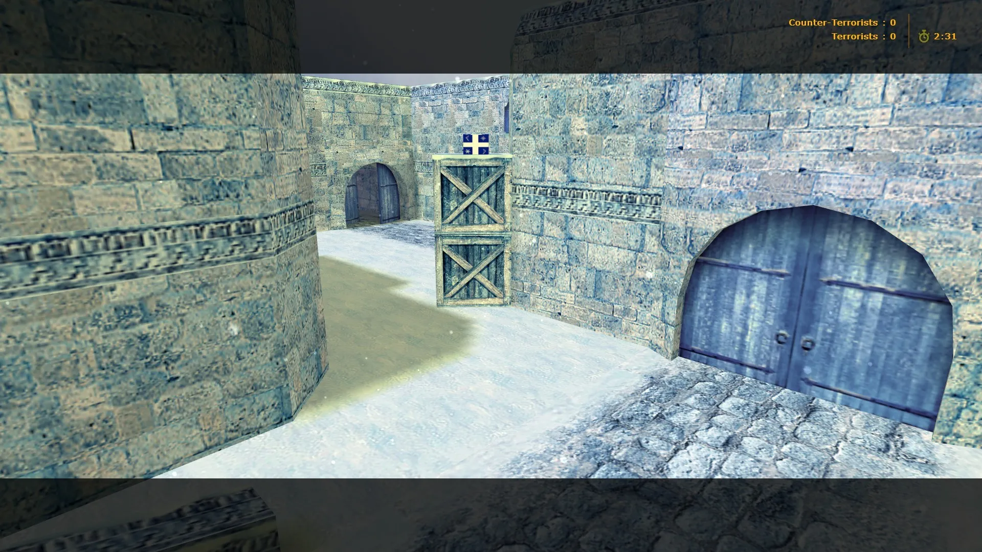 Скриншот  de_dust2_xmas_2013 для CS 1.6: карта DE Dust2 2013, точки, .nav и оптимизация