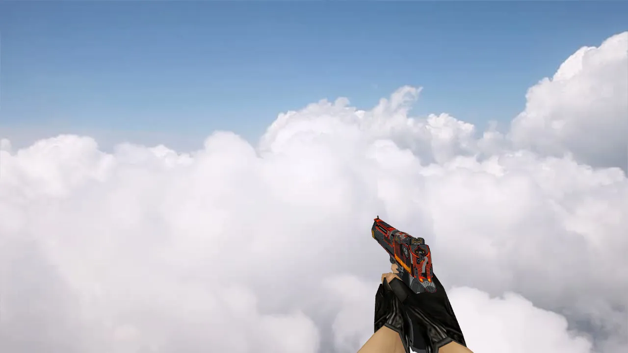 Скриншот Модель «Deagle Cyberwanderer Red» для CS 1.6