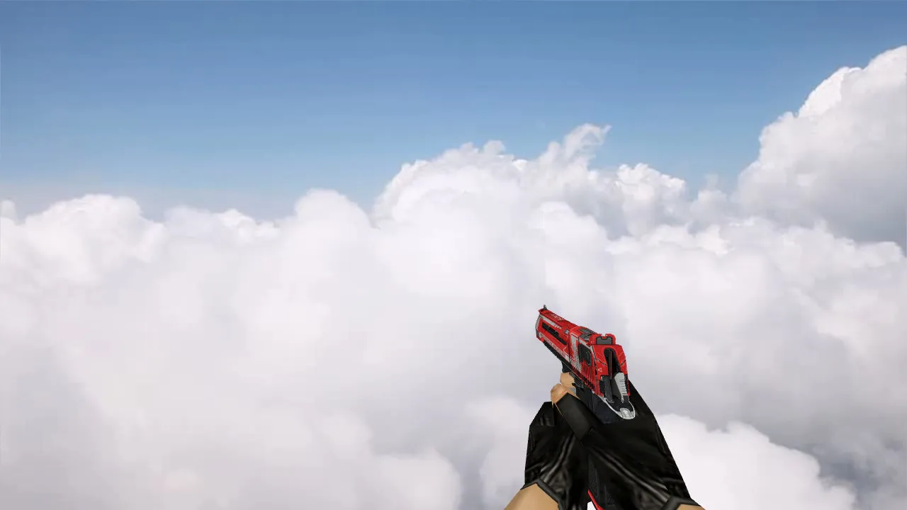 Скриншот Модель «Deagle Код красный» для CS 1.6 - высокое качество и точность