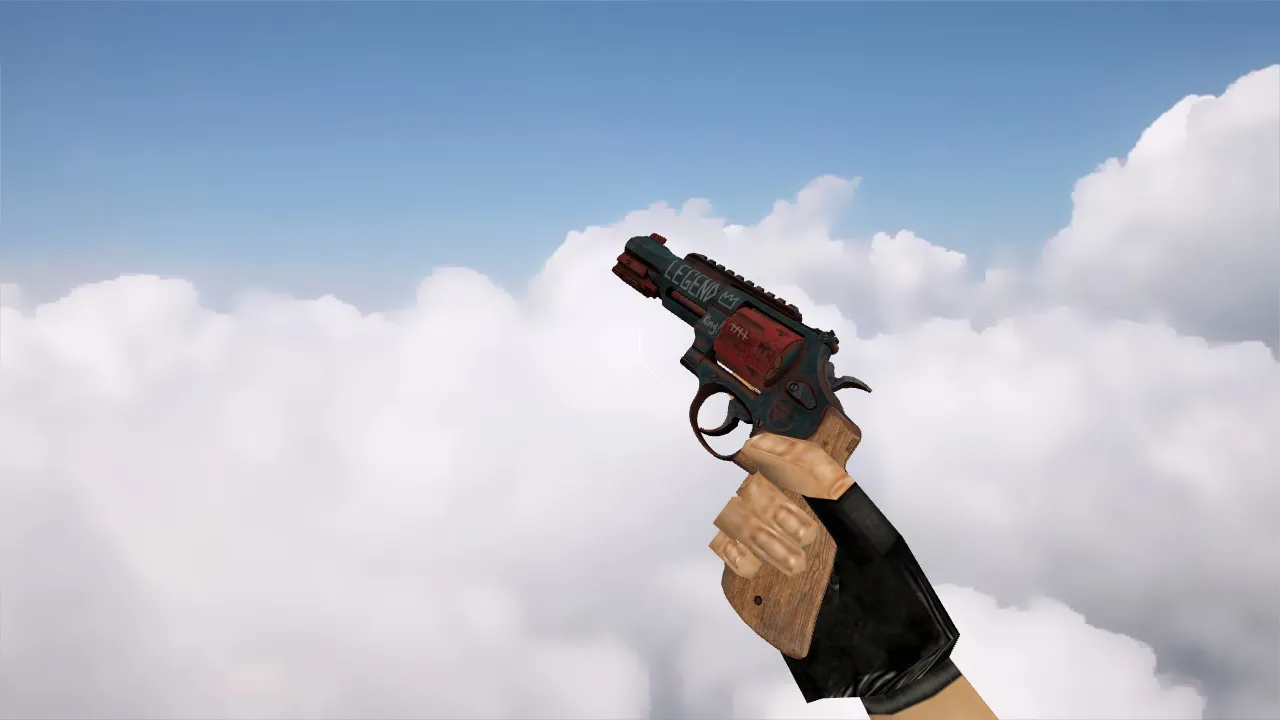 Скриншот R8 Revolver | Автосвалка (Junk Yard) для CS 1.6