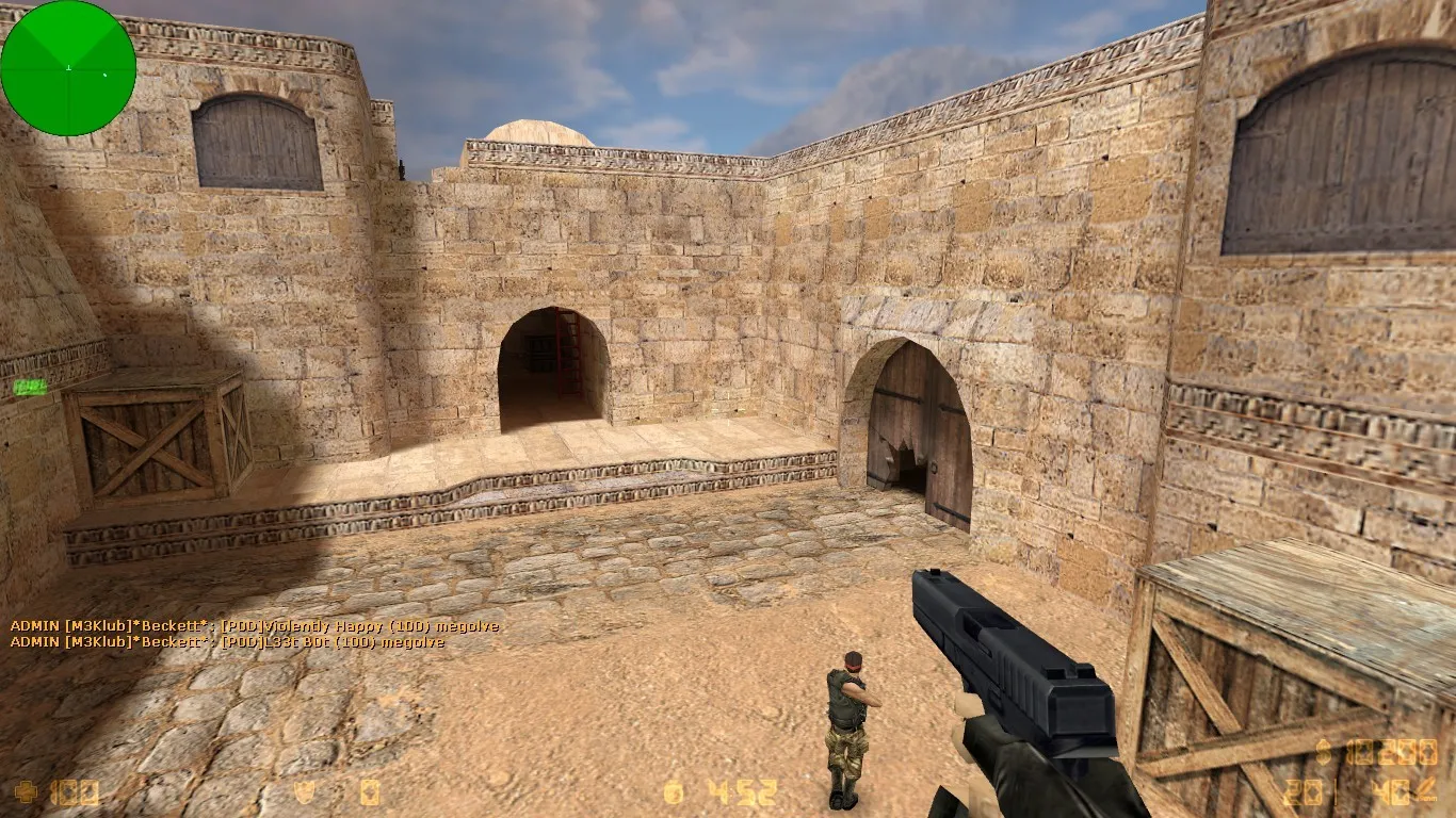 Скриншот  Карта de_hungun_dust2final для CS 1.6 - Тактическое преимущество