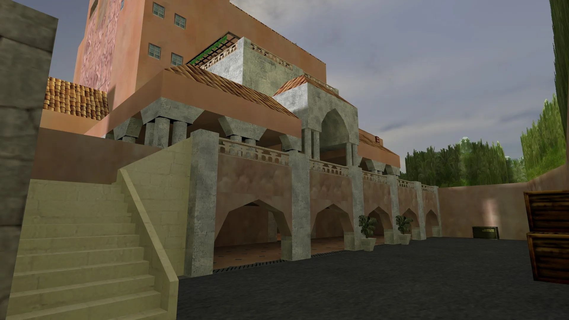 Скриншот  Карта de_tot для CS 1.6 - Тактические возможности и баланс сторон