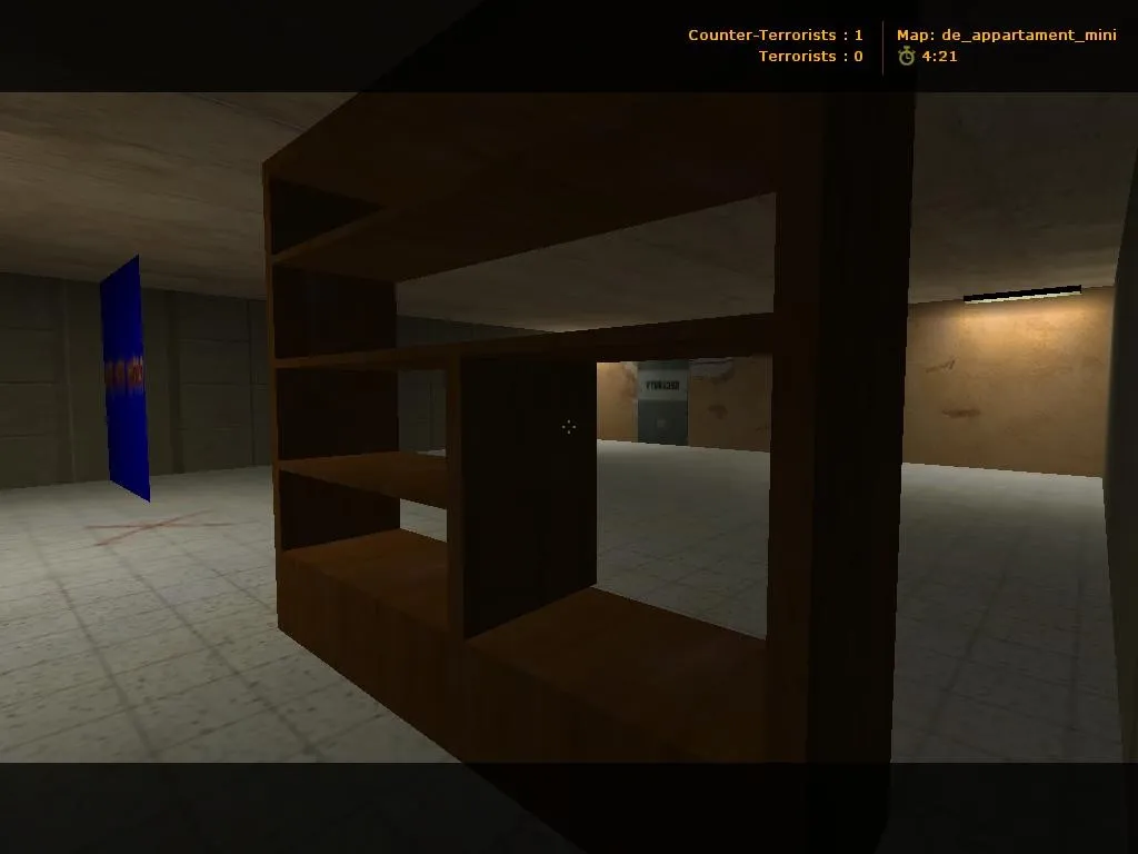 Скриншот  Карта de_appartament_mini для CS 1.6: точки, маршруты и настройка для стабильных матчей