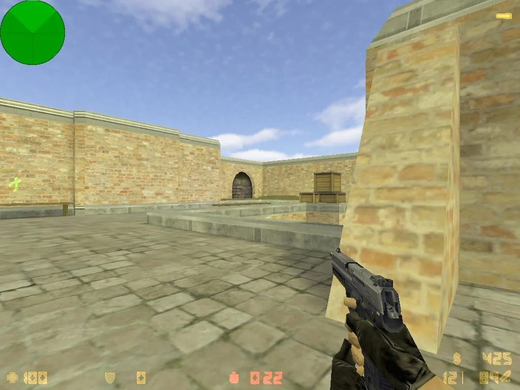 Скриншот  Карта de_rus_dust для CS 1.6 - Тактика и особенности