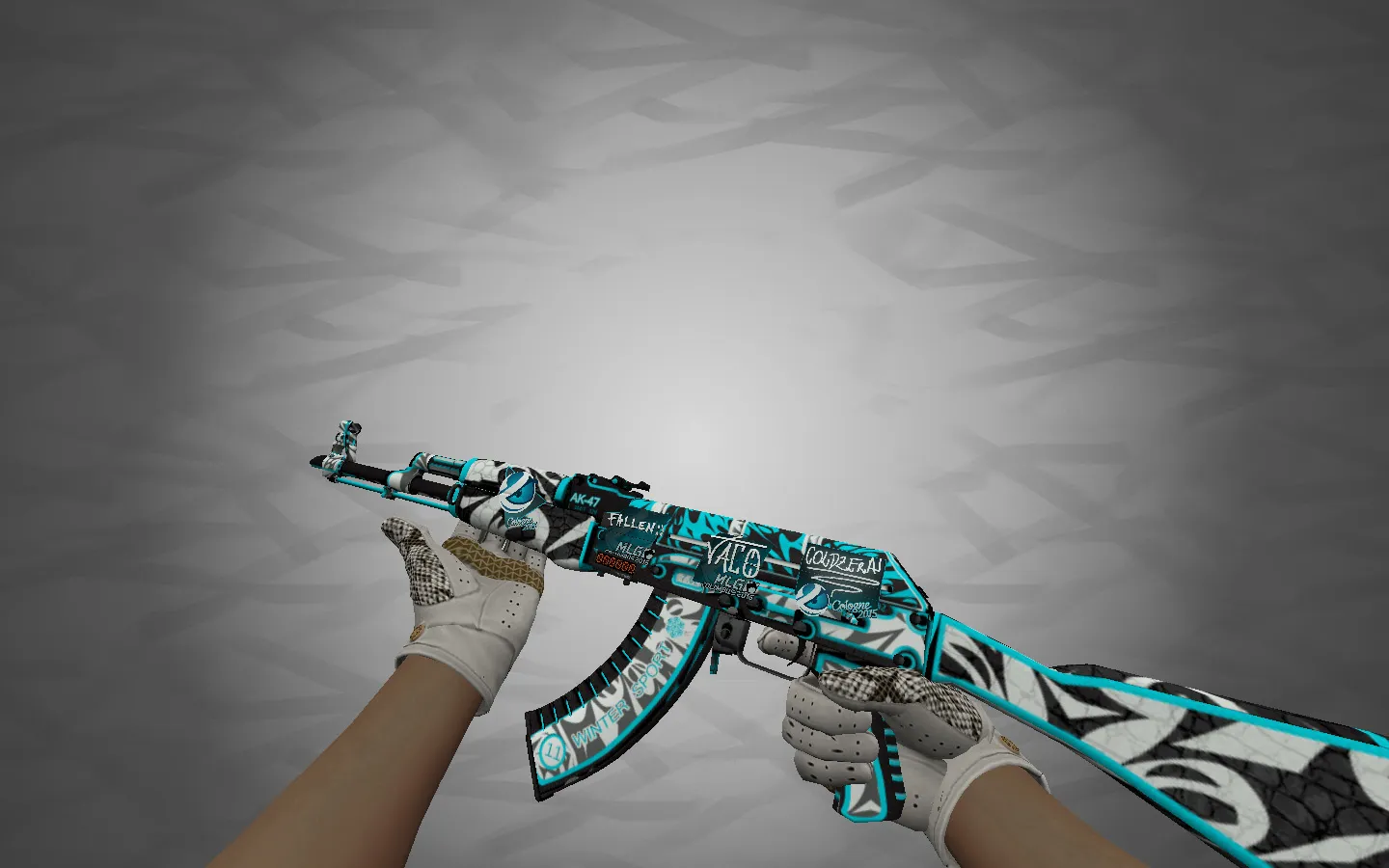 Скриншот Пак моделей оружия CS 1.6 ★ Водительские перчатки | Королевский змей: AK-47, AWP, Glock, M4A4, ножи и звуки