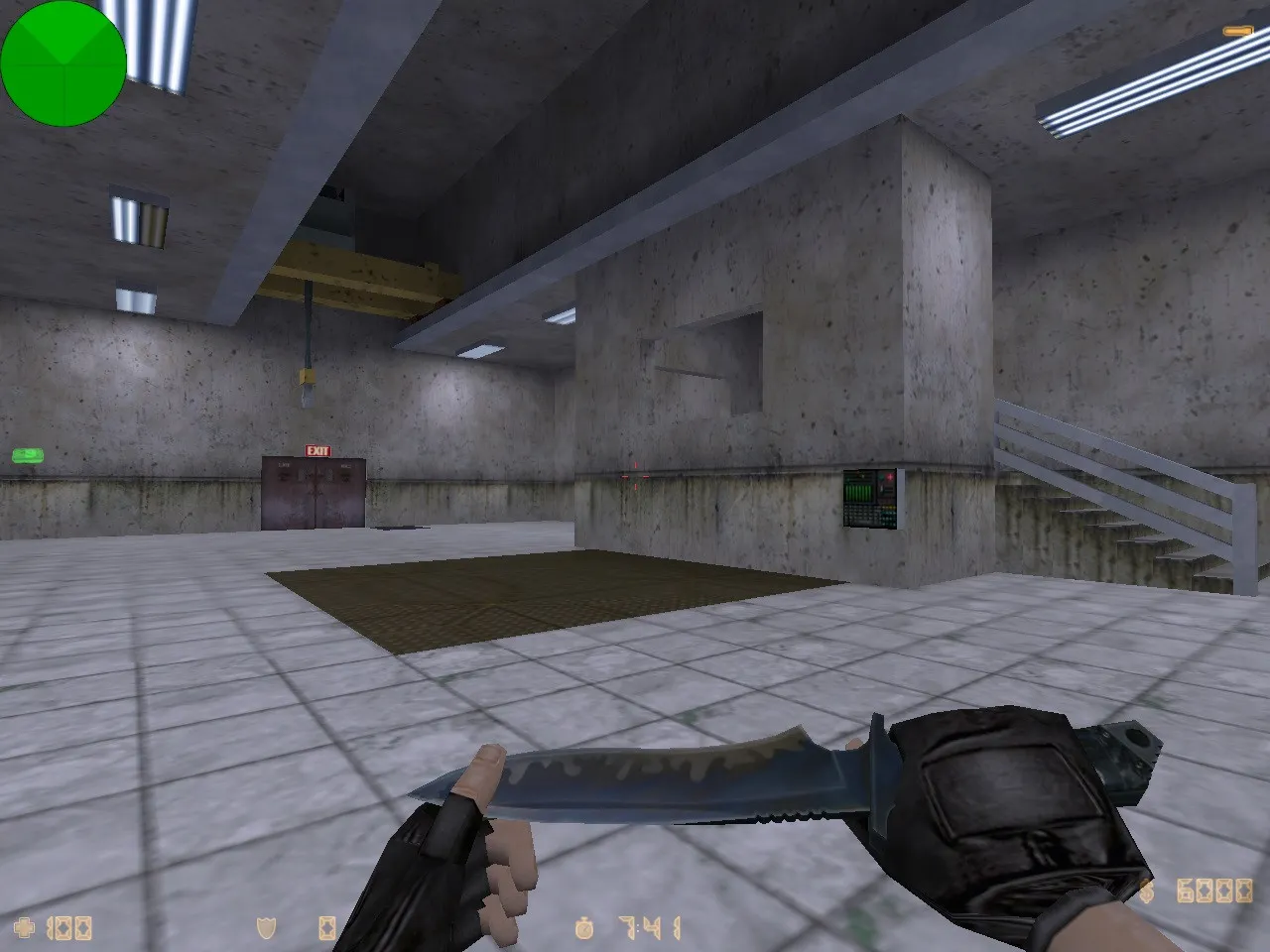 Скриншот  Карта de_nuke_2020 для CS 1.6 - Тактические преимущества и оптимизация