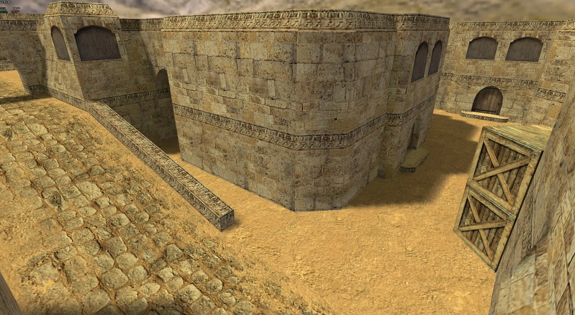 Скриншот Карта «de_dust2_extended» для CS 1.6