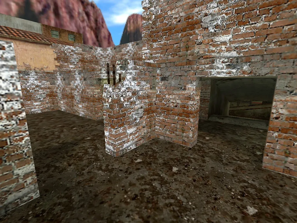 Скриншот  de_bidepot для CS 1.6 — тактика за CT/T, точки, .nav для ботов и оптимизация карты