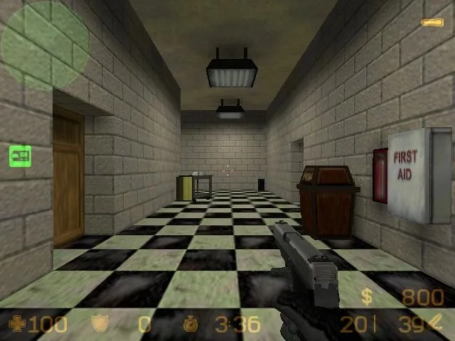 Скриншот  de_area50 для CS 1.6: тактика сторон, точки, .nav и оптимизация карты