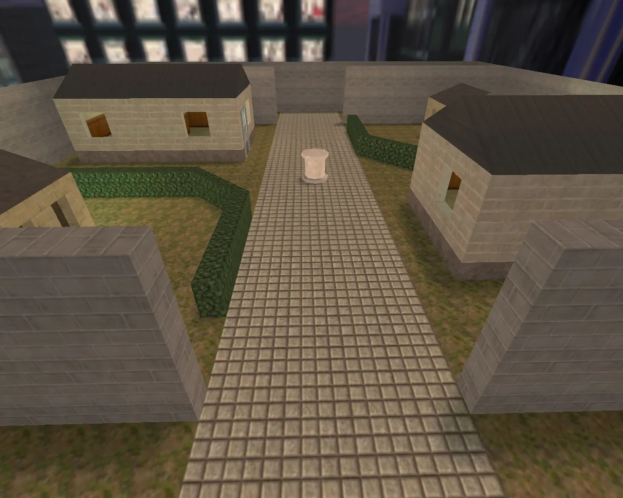 Скриншот  aim_mansion2 для CS 1.6: тренировка аима, точки для спота, файлы карты и запуск без риска