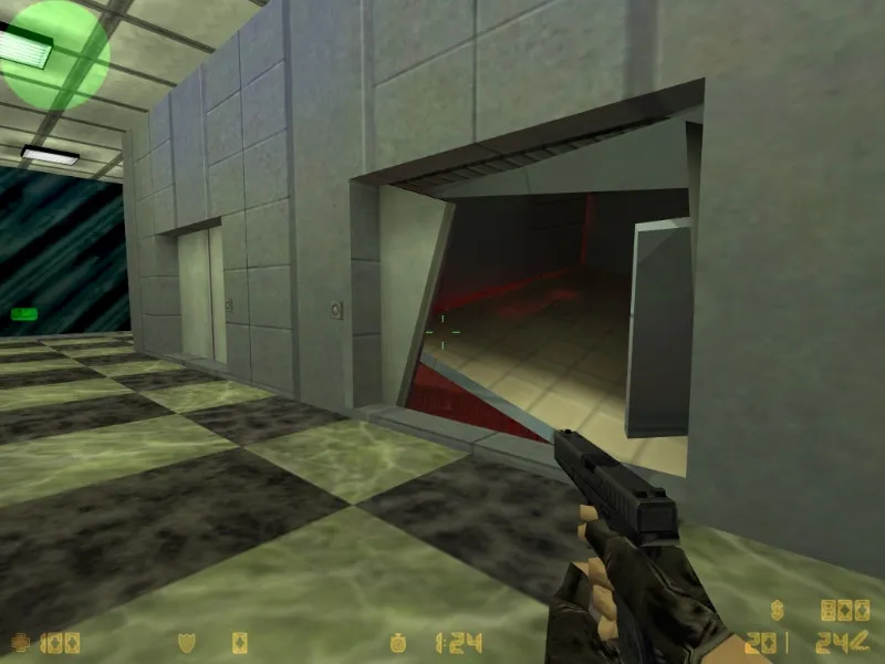 Скриншот Карта «de_bank2» для CS 1.6